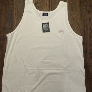 ‼️SOLD‼️Brand New With tags Stussy Tank Top With Embroidered Logo.